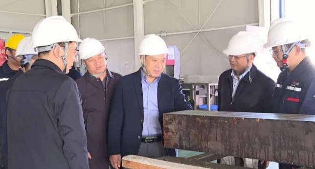 甘肃金昌市市委书记王方太调研甘肃瑞方恒科技有限公司