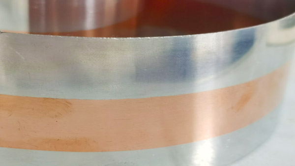 铜-铝左中右结构复合板